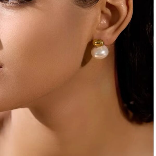 Aretes Shanti Gold - Image 2