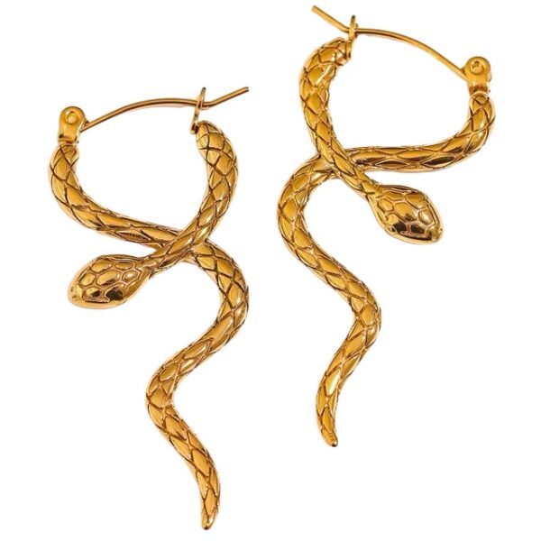 Aretes Snake