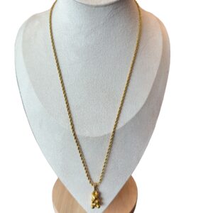 Cadena con Dije Bear Gold