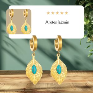Aretes Jazmine