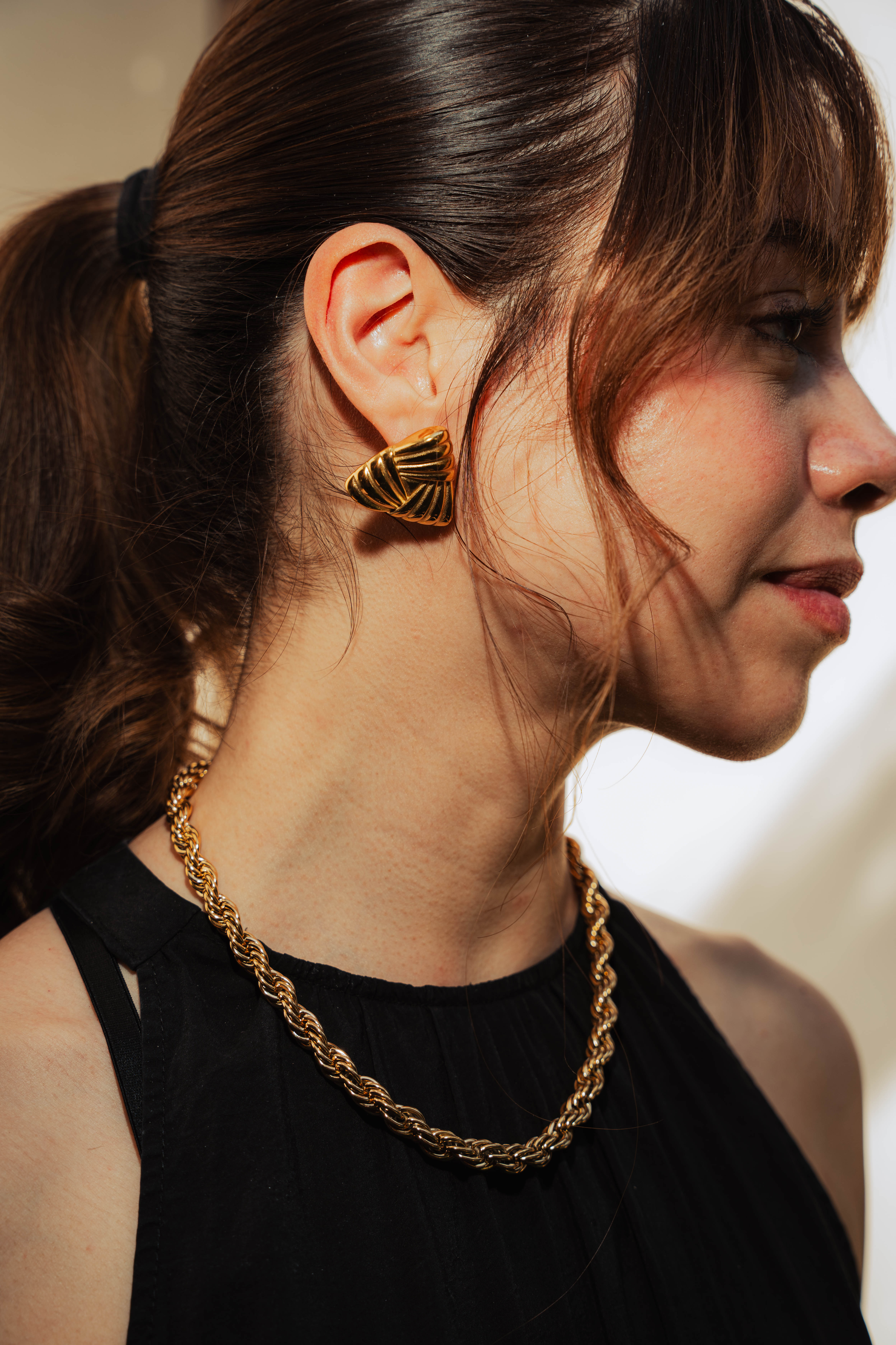 Aretes Ashley Gold