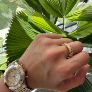Anillo Cristal White
