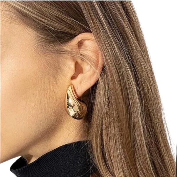 Aretes Drop Gold - Image 3