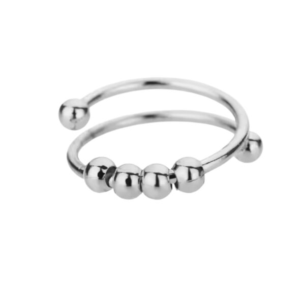 Anillo Anti Ansiedad Silver
